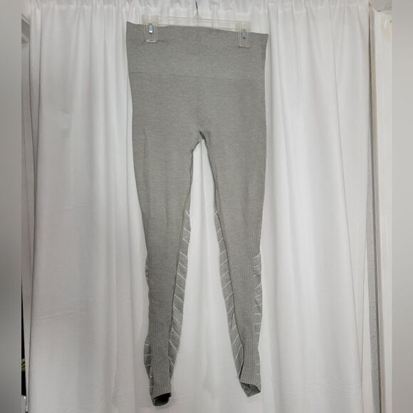 Blanqi Hipster Contour Gray Leggings Size Large Maternity - Picture 10 of 12